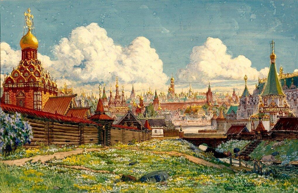Изображение позиции: Алексей Дедушкин. Московские монастыри