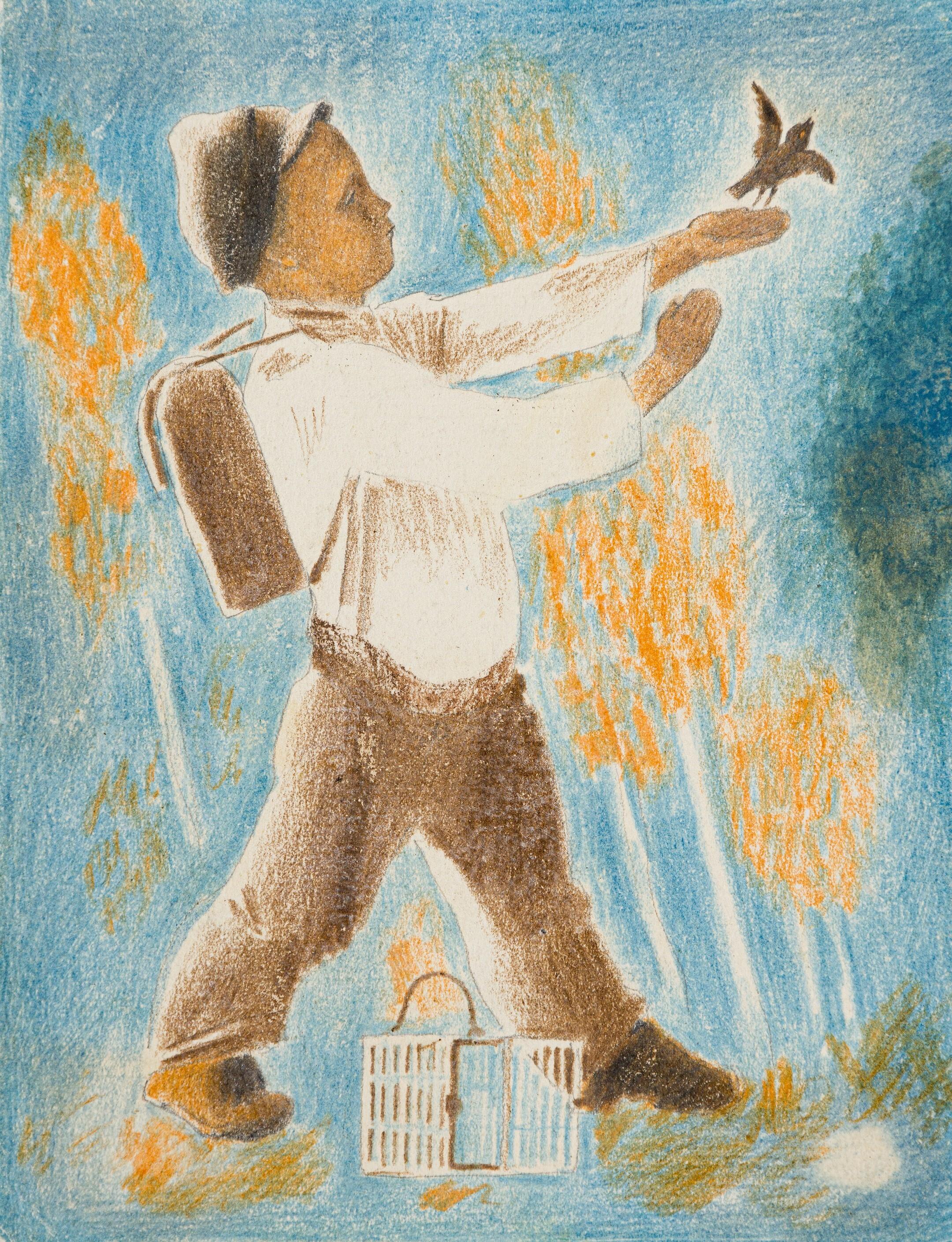 Изображение позиции: Довоенная иллюстрация. Алексей Пахомов (1900—1973)