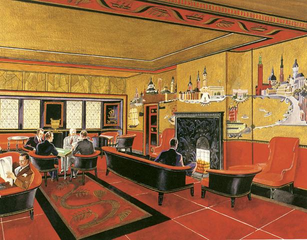 Изображение позиции: Авторский курс Елены Грязновой «Ар-деко». Лекция «Трансатлантические лайнеры».